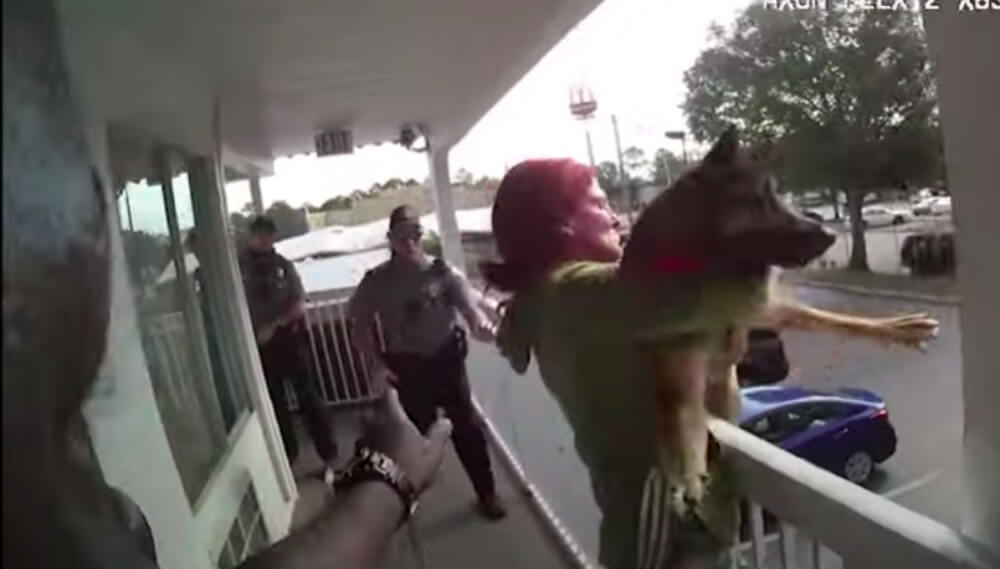 Woman Throws Dog Off Motel Balcony And Is Immediately Arrested For Animal Cruelty G2a ltc